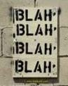 BlahBlah sign