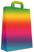 Rainbow shopping bag